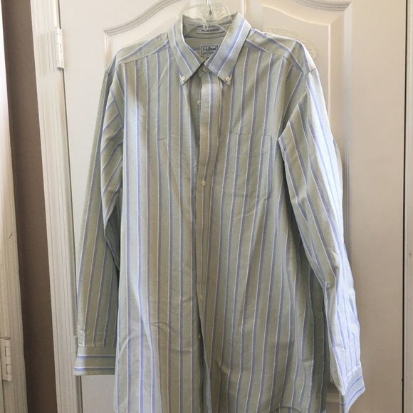 MEN’S l l bean shirt 16 1/2 36 please read - Picture 1 of 6